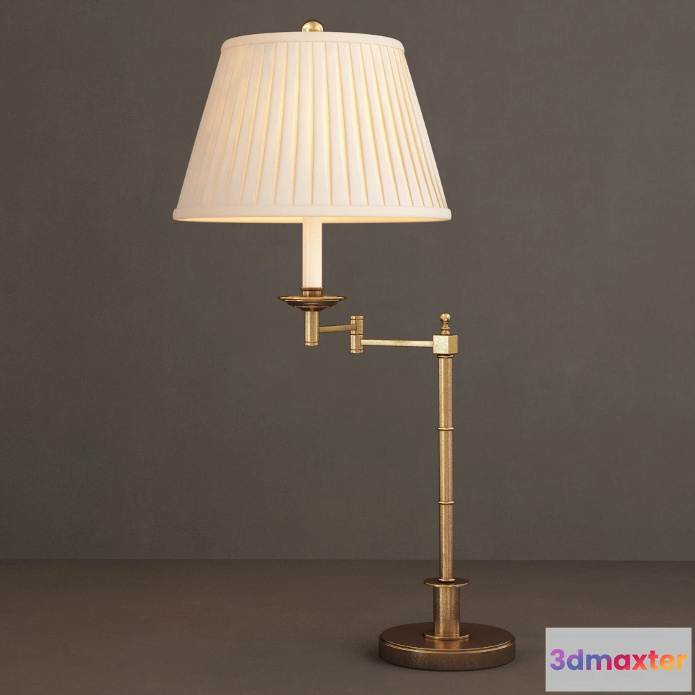 1660334 - lighting - AIVINDA TABLE LAMP TL054-1-BRS 3D Max