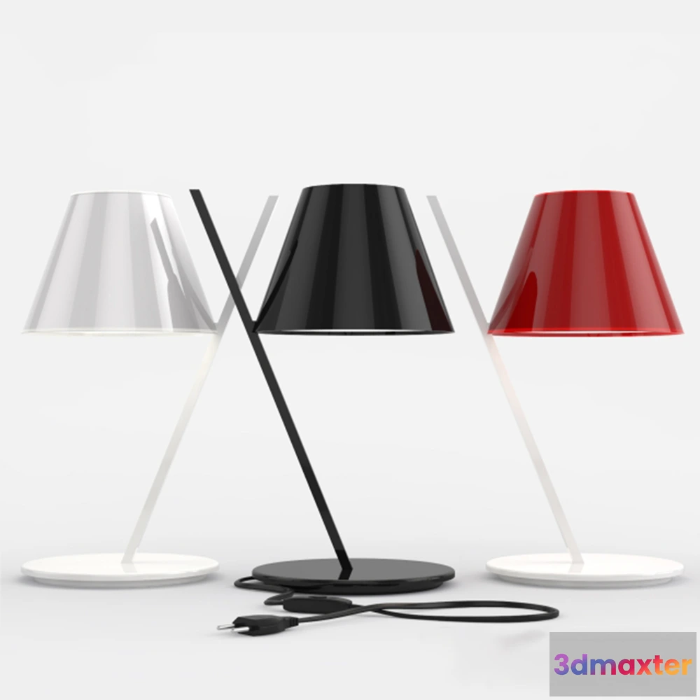 1660344 - lighting - Table lamp Artemide La Petite 3D Max