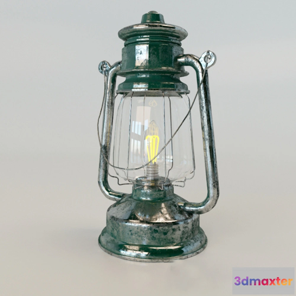 1660358 - lighting - Old table lamp 3D Max