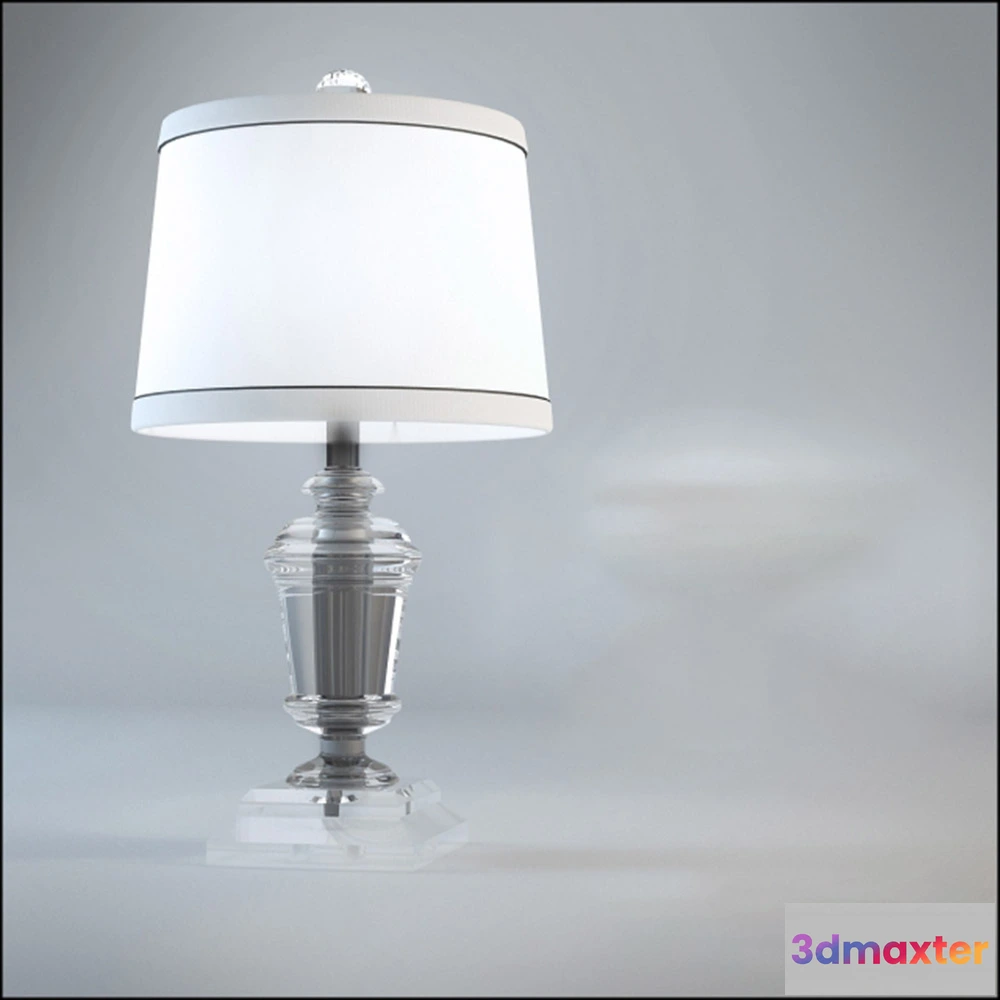 1660404 - lighting - Table lamp Regina Andrew Mini Crystal Urn 3D Max