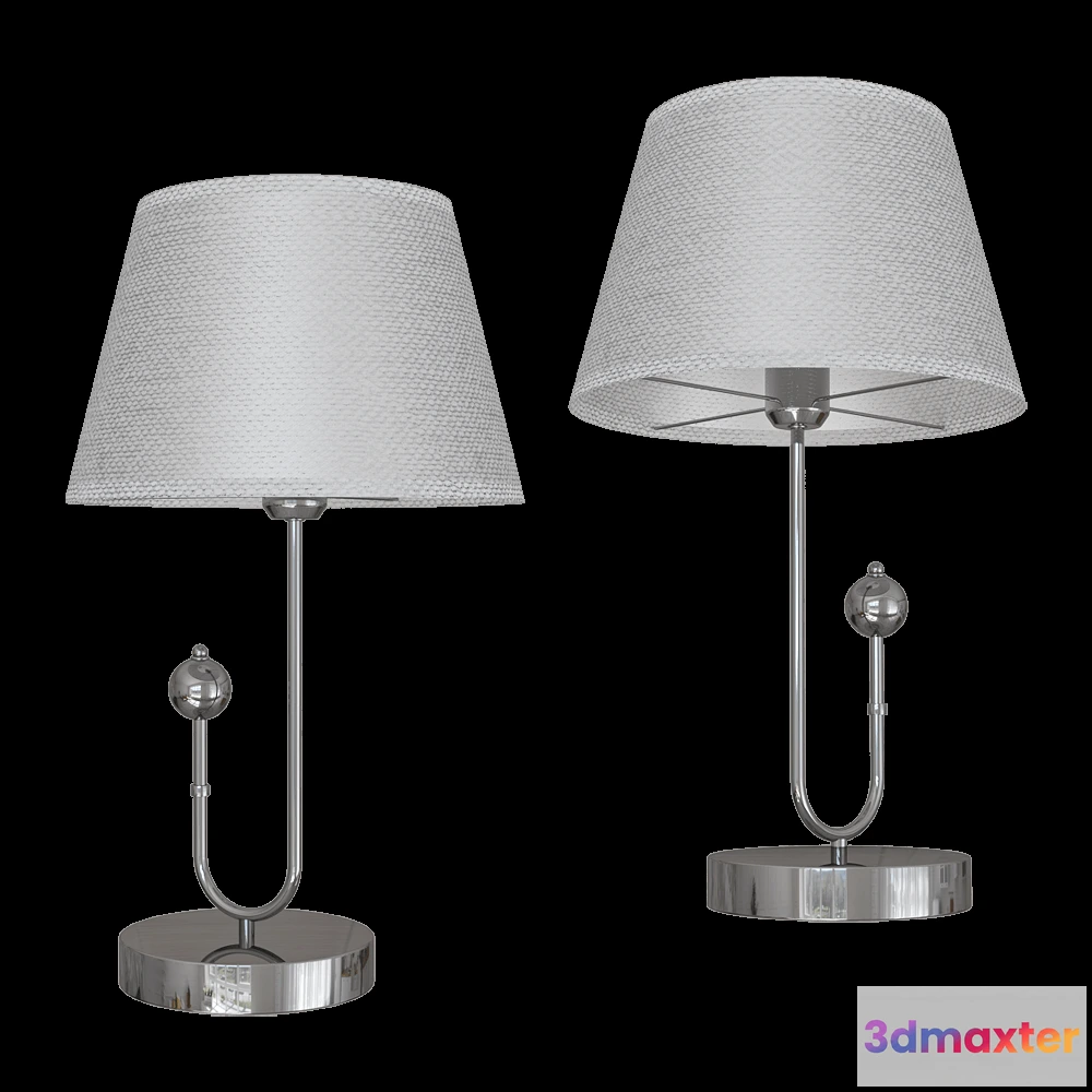 1660434 - Vele Luce - Table lamp Fabio VL1933N01 3D Max