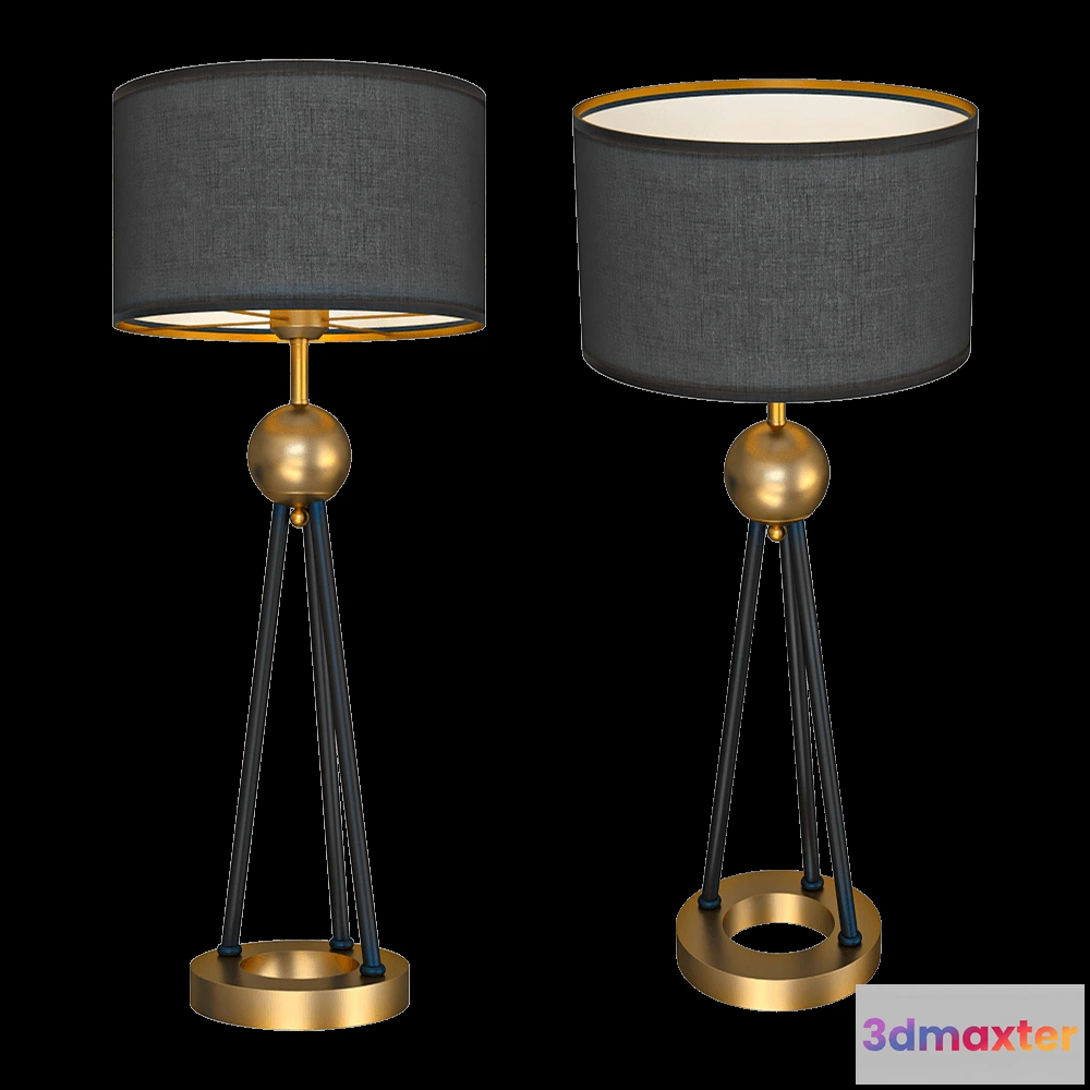 1660436 - Vele Luce - Table lamp Saturno VL5764N01 3D Max