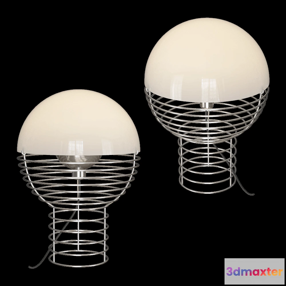 1660438 - Verpan - Table lamp Wire 3D Max