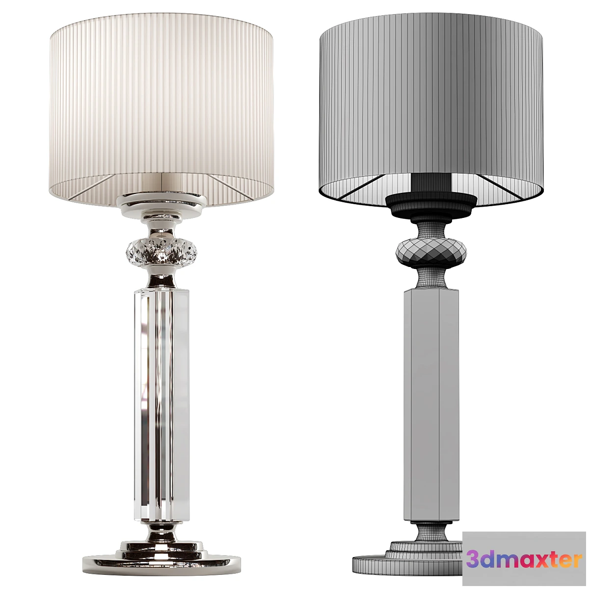 568124 - iLamp Alexa T2404-1 Nickel