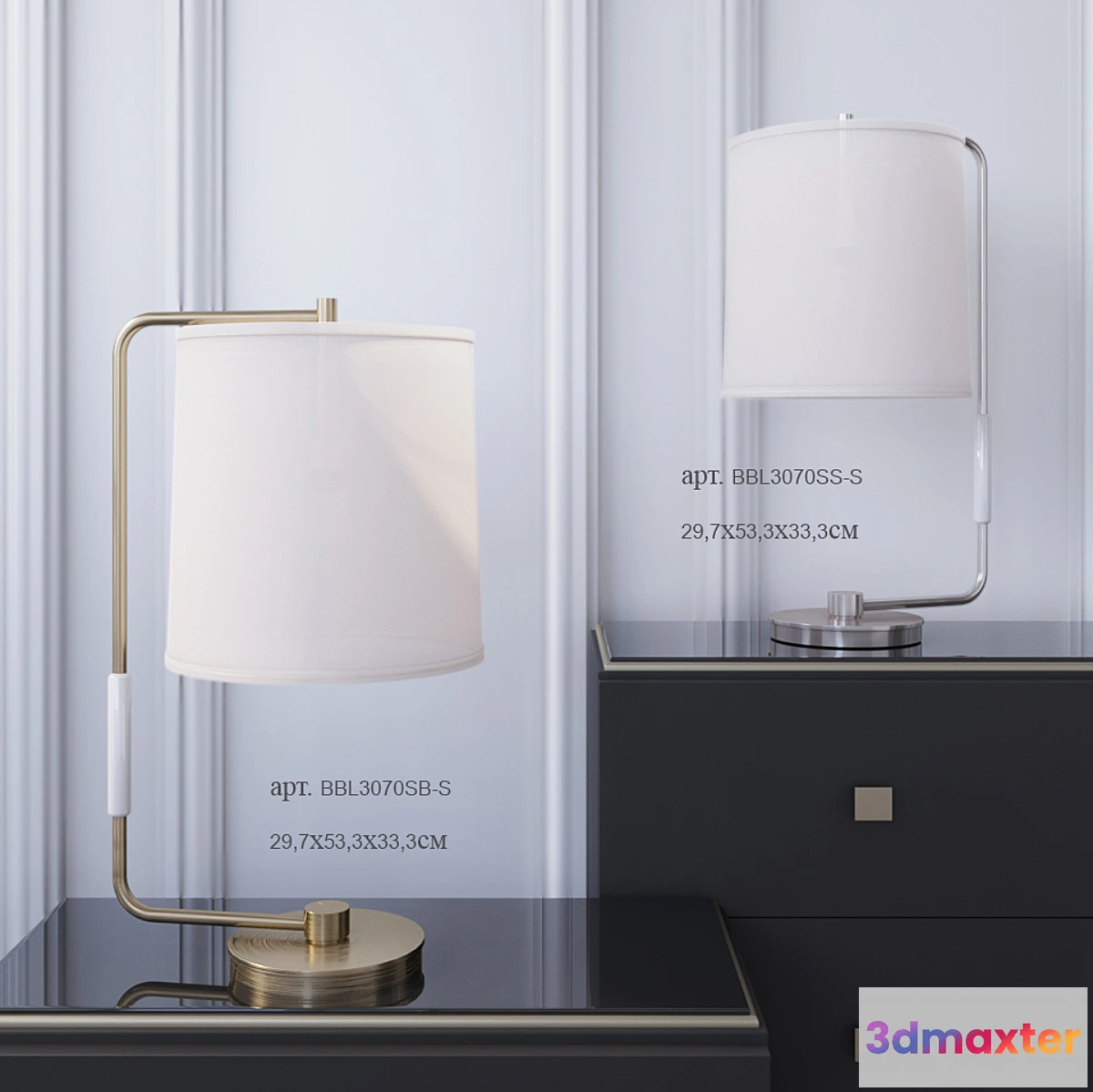 574838 - Visual Comfort table lamps BBL3070SB-S BBL3070SS-S