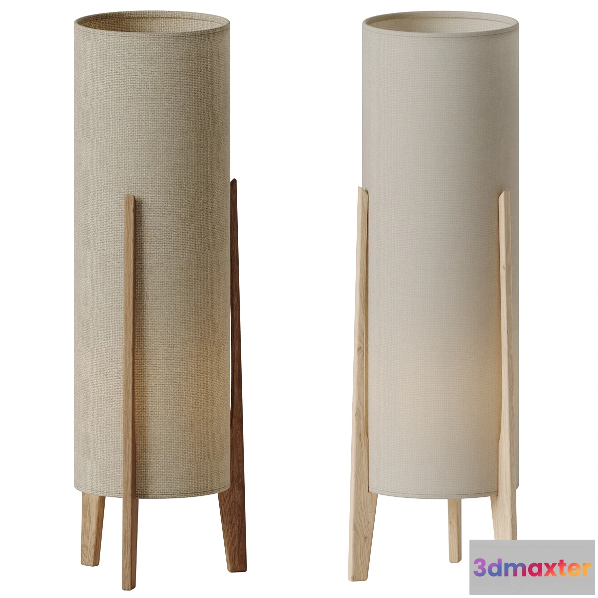 613967 - Rocket Table Lamp Tall - Caper Linen