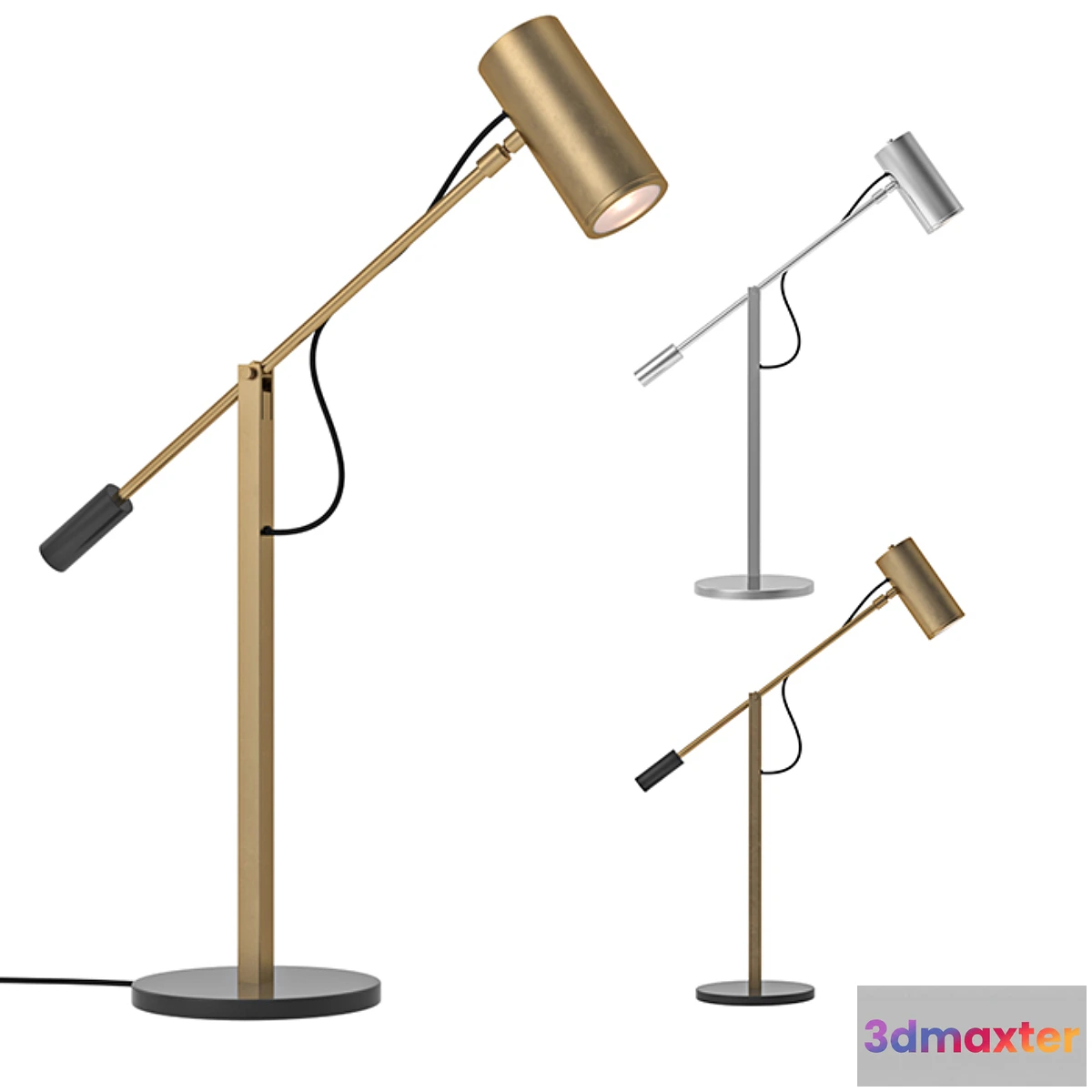 617208 - RH - Champeaux Cantilever Table Lamp