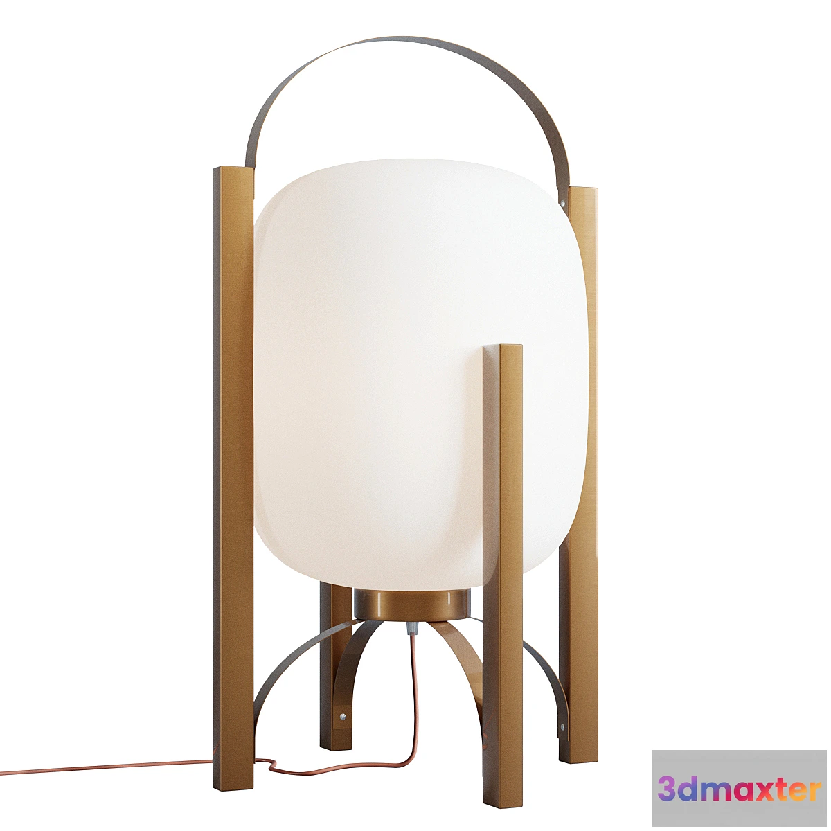 617222 - Table lamp Brass Stand Santa & Cole Cestita