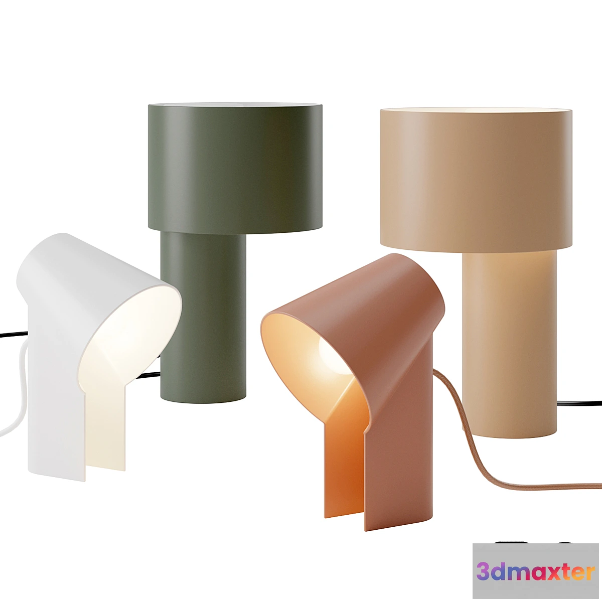 617334 - Study and Tangent Table Lamp by Woud