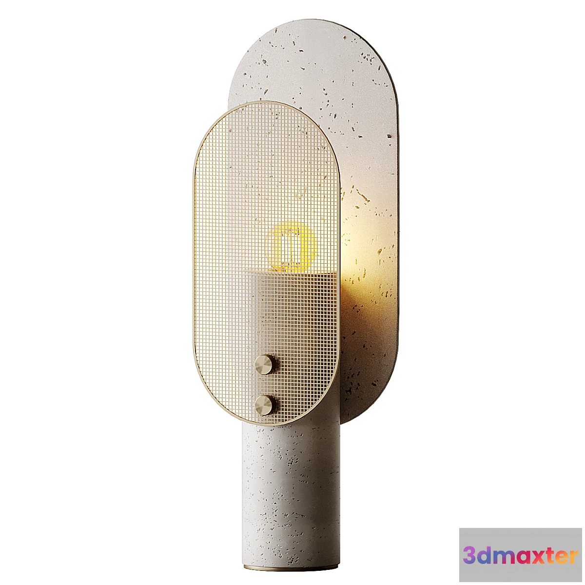 617598 - Travertino Nostalgia Table Lamp by Saccal Design House