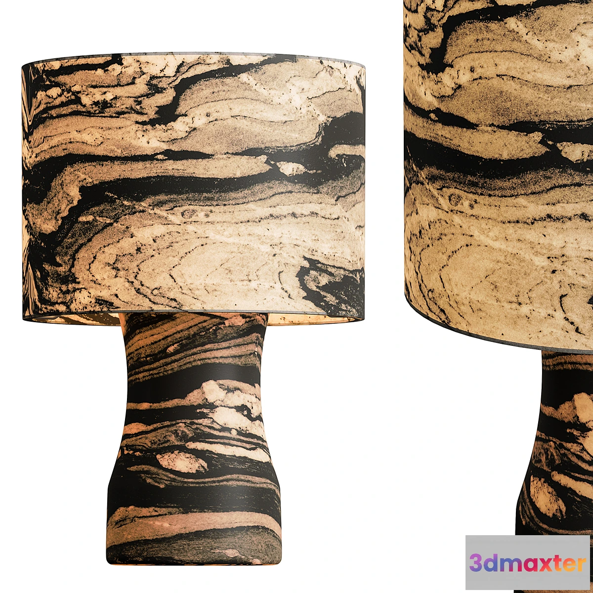 617923 - translucent stone - Table Lamp 02