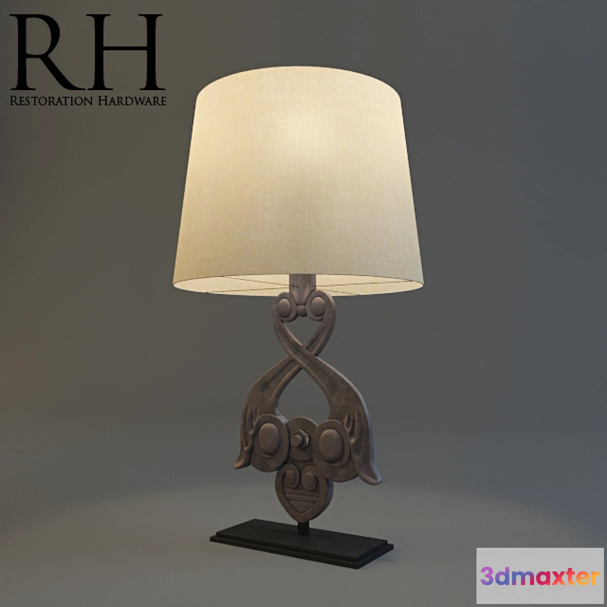 632543 - Restoration Hardware _ 18th wall anchor table lamp