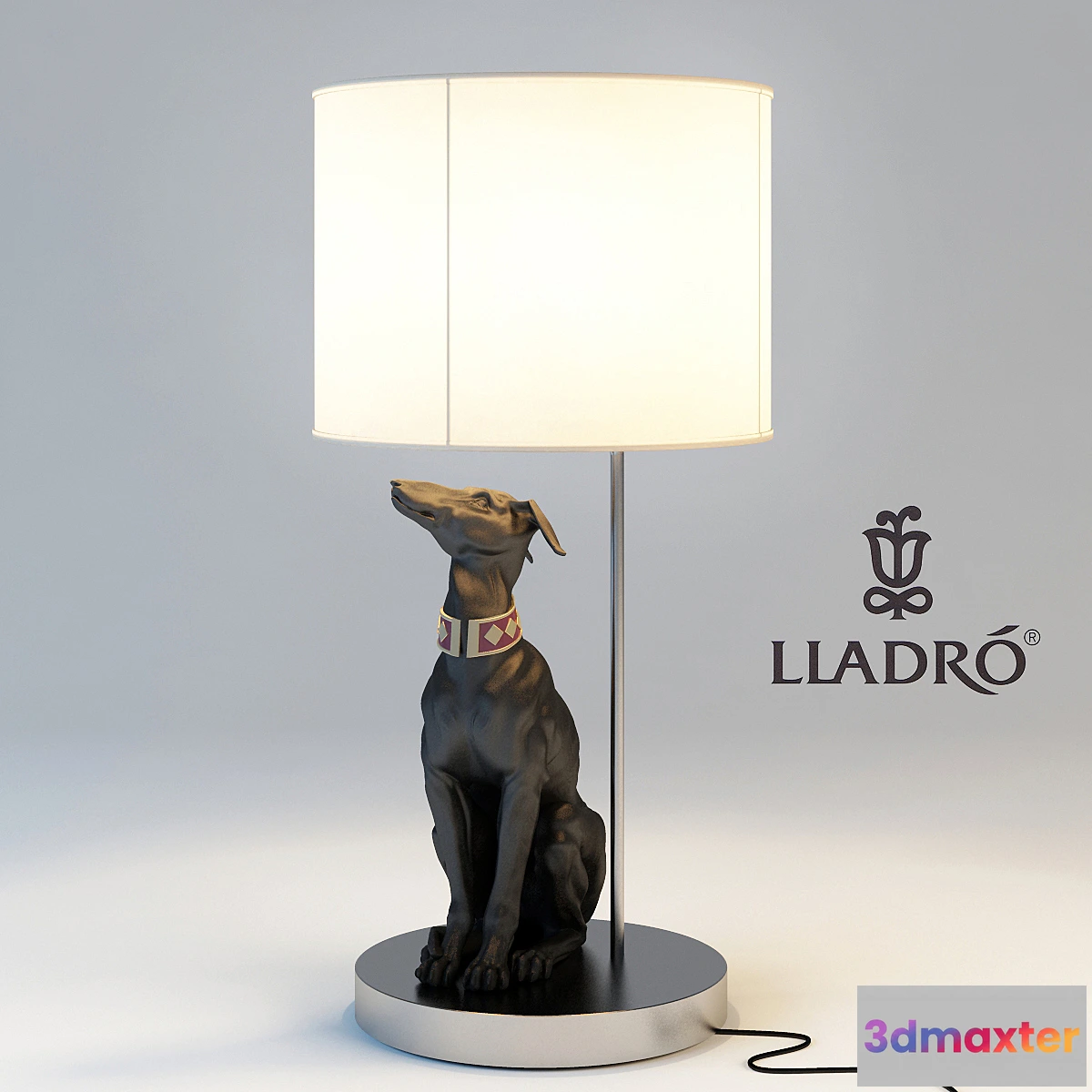 632567 - LLADRO ATTENSIVE GREYHOUND - No.2