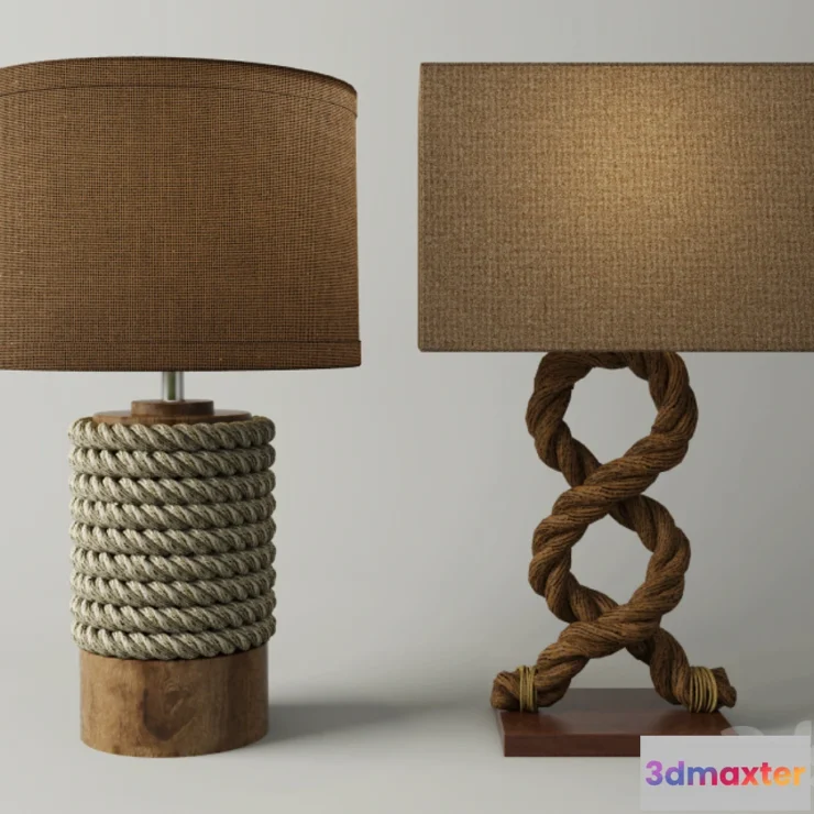 632577 - Rope Table Lamps