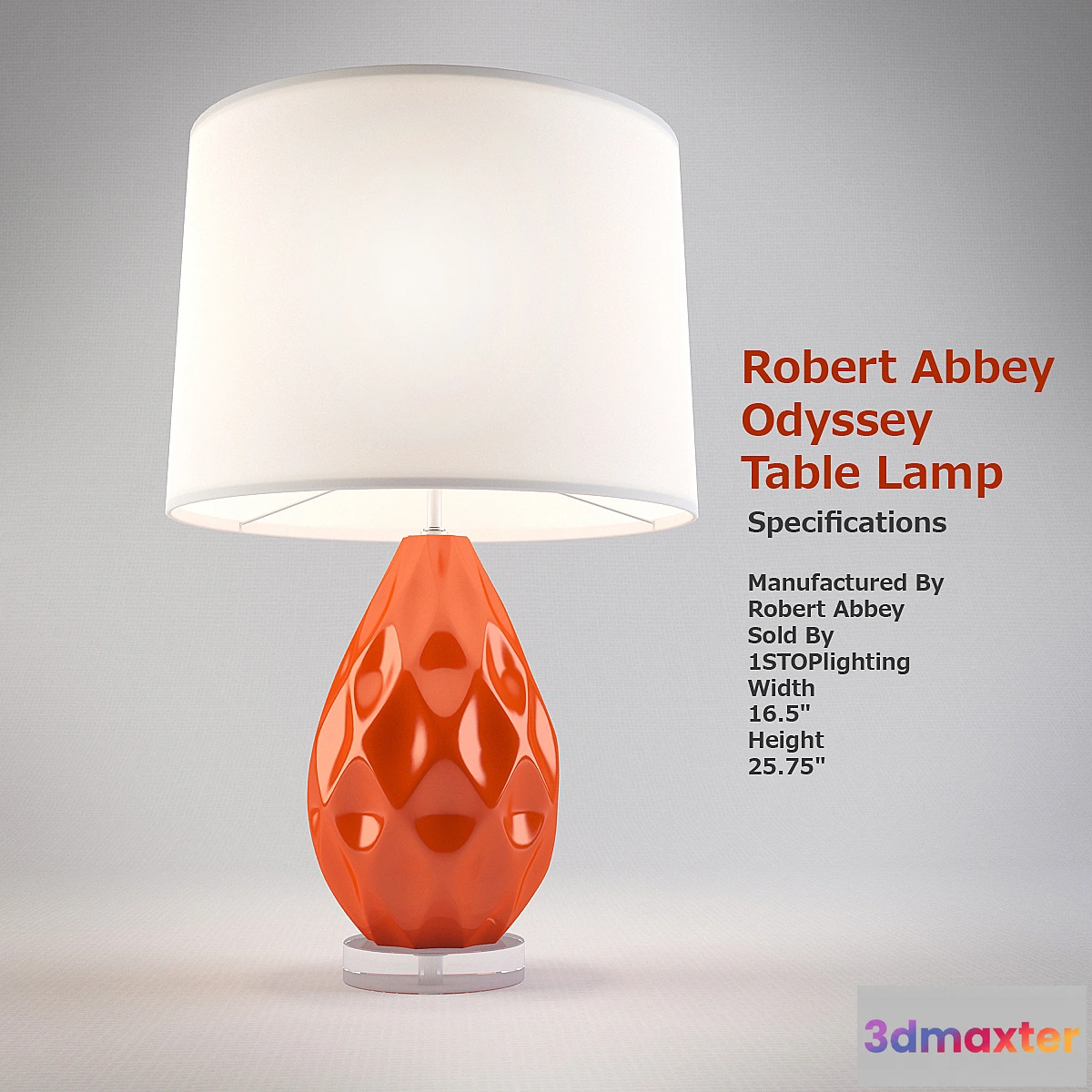 632623 - Robert Abbey Odyssey Table Lamp