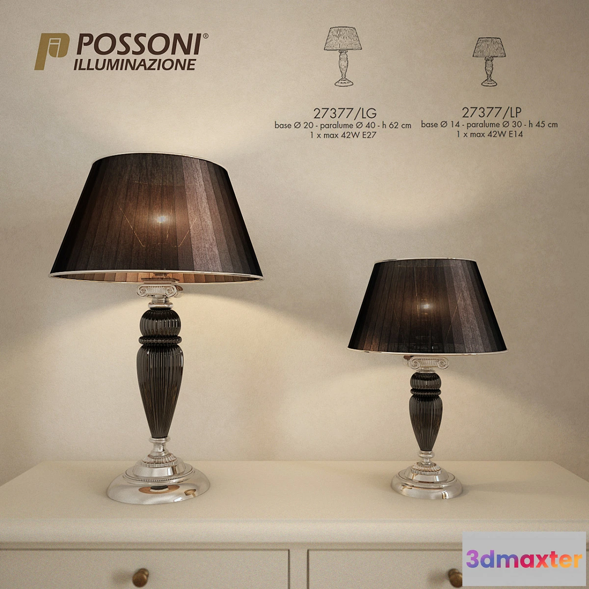 640375 - Possoni Table lamp