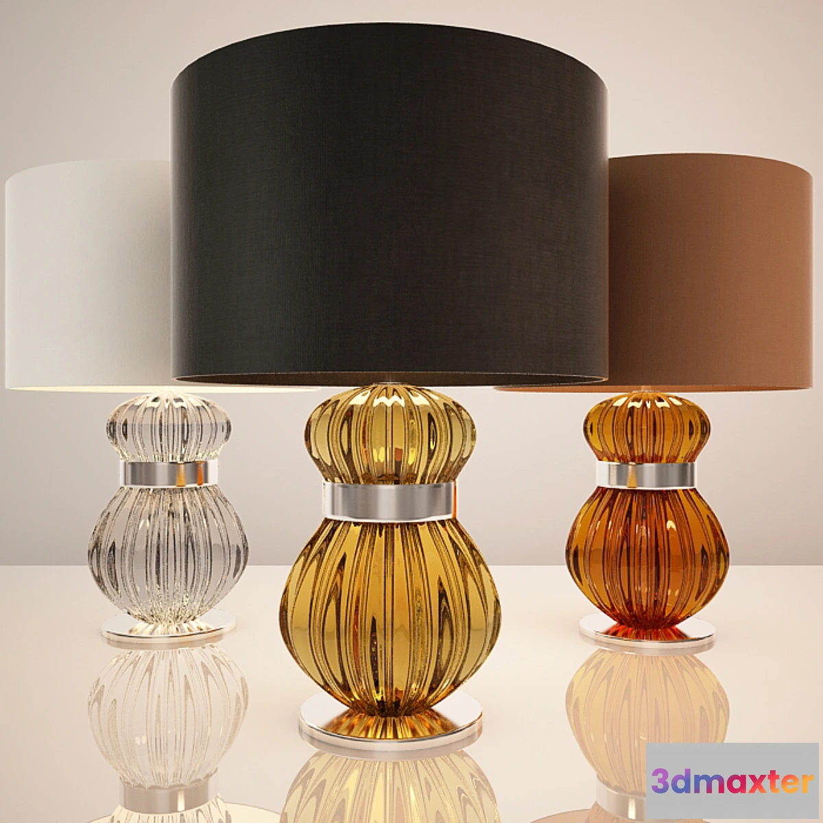 640437 - Barovier & Toso Medina Table Lamps