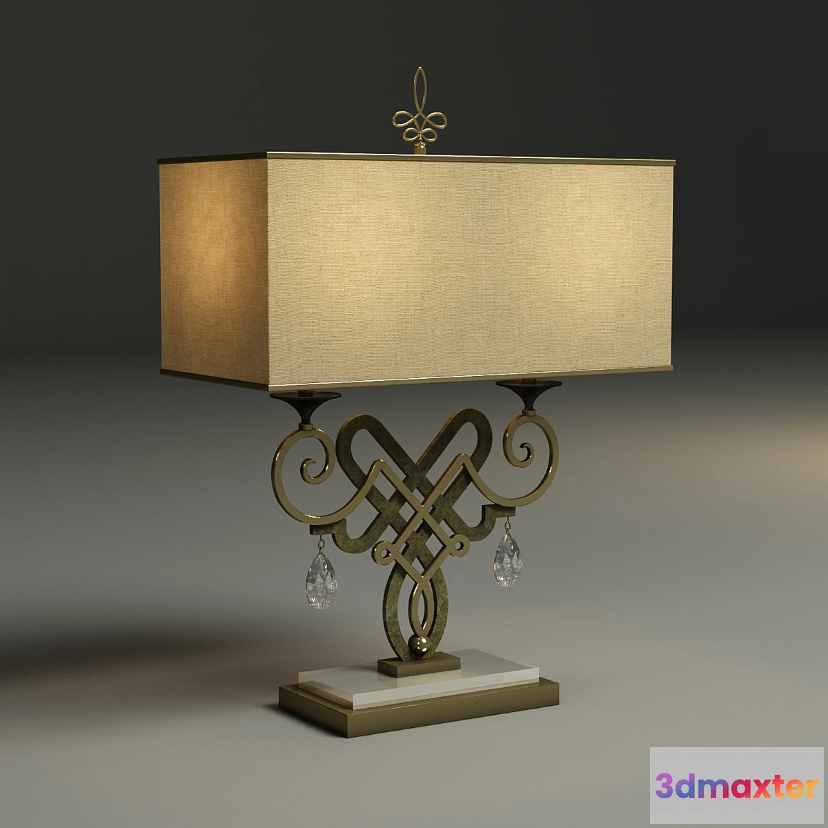 640439 - THEODORE ALEXANDER The Fancy Knot Lamp