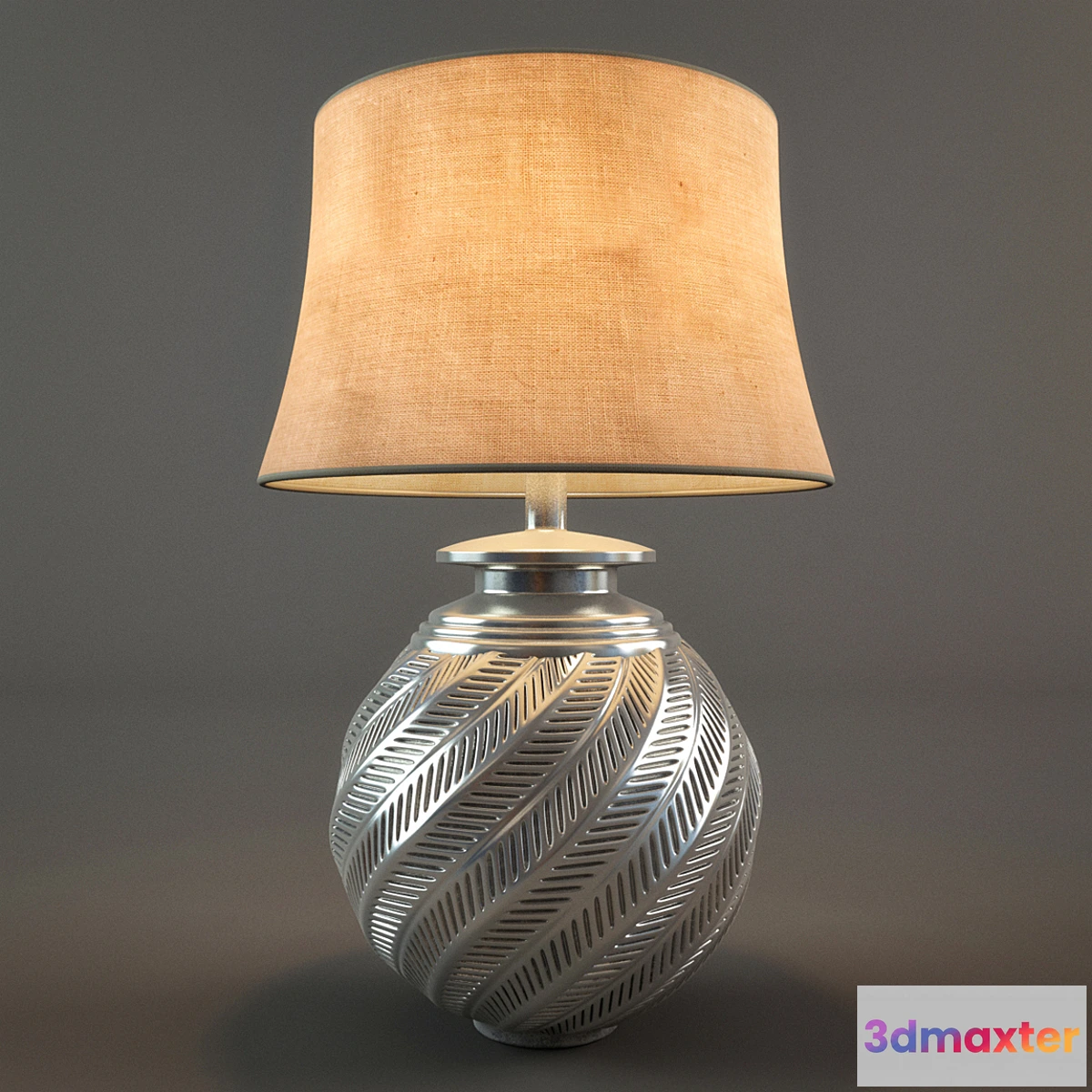 640477 - Pottery Barn Nadia Hashed table lamp