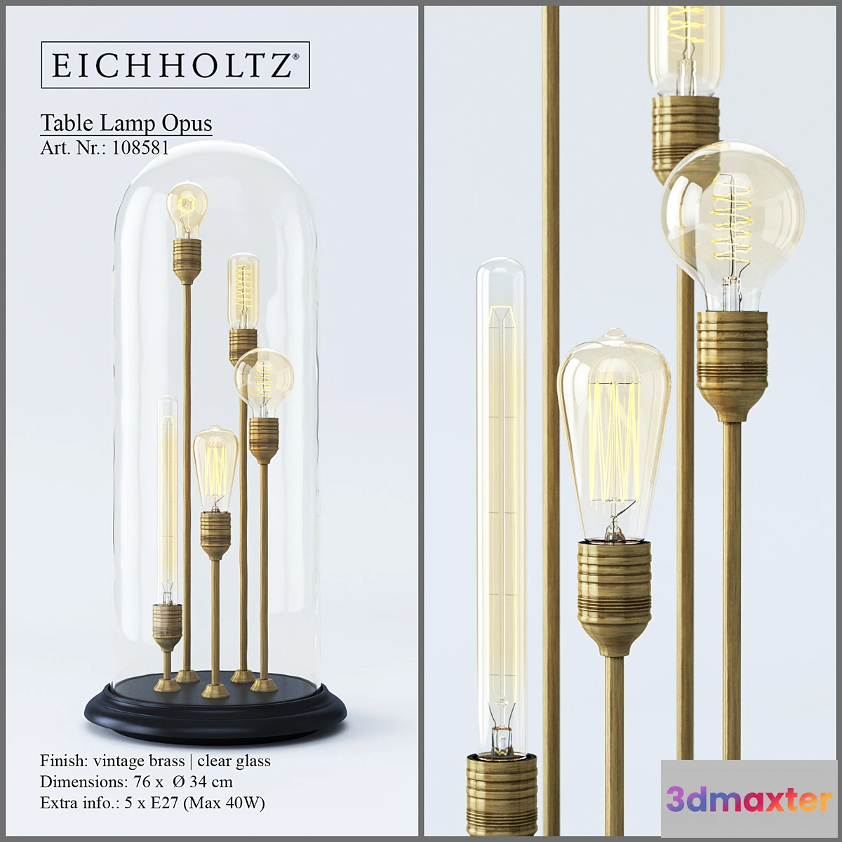 640569 - Eichholtz Opus Table Lamp