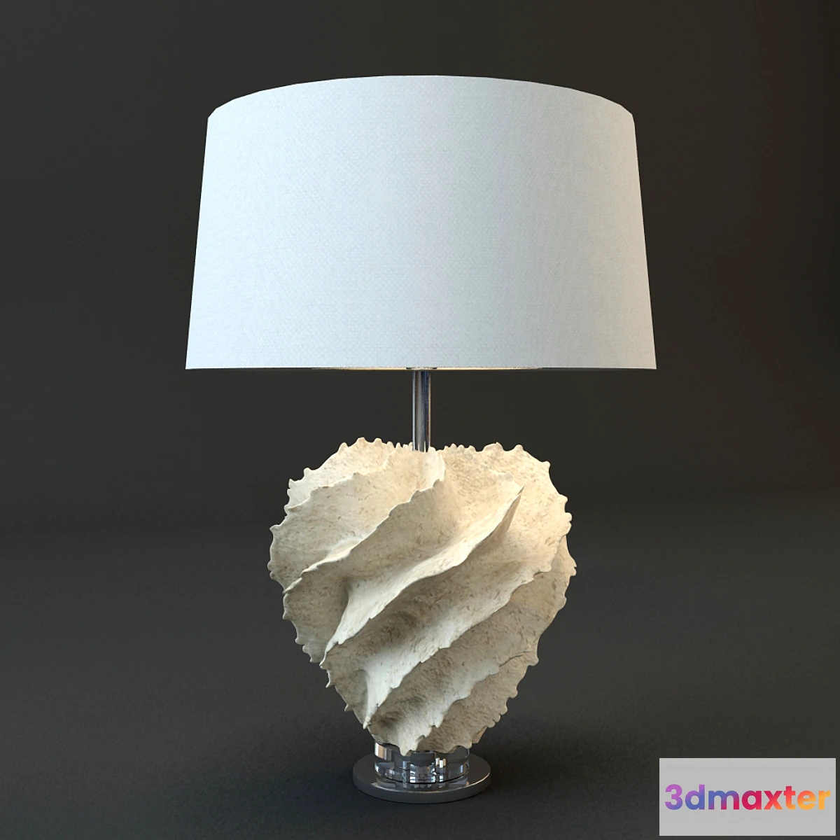 646507 - John-Richard Collection Rustic Spiral Table Lamp