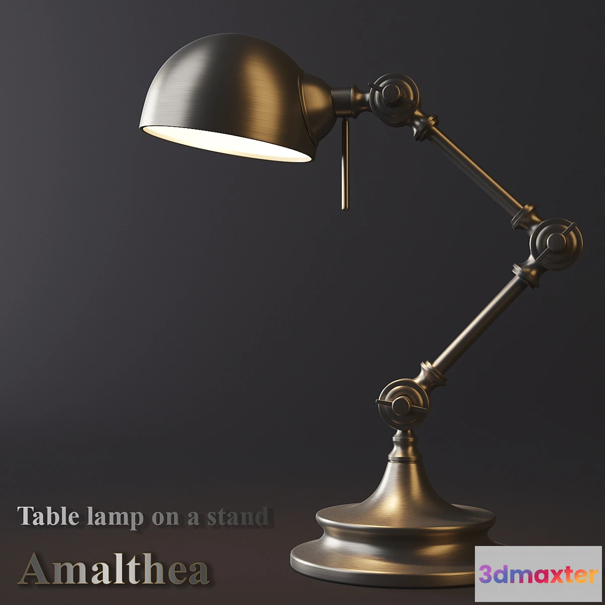 650869 - Table lamp on a stand - Amalthea