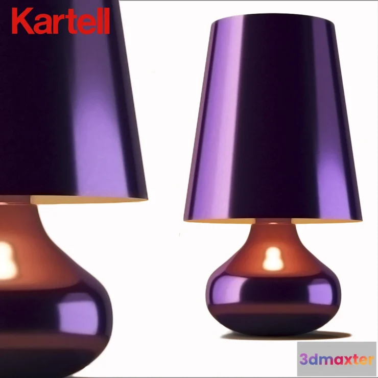 650889 - KARTELL Cindy Table Lamp Purple