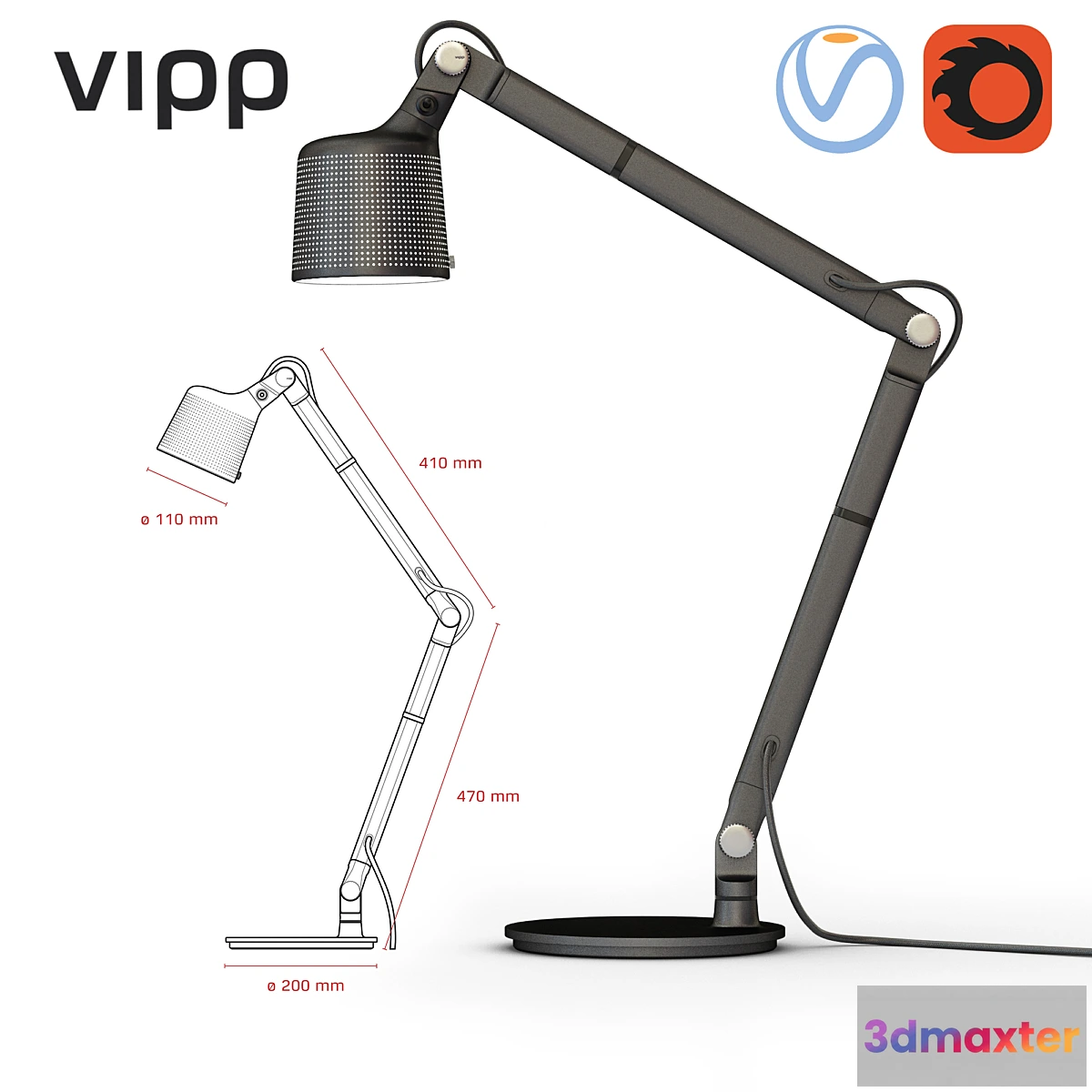 650923 - table lamp VIPP