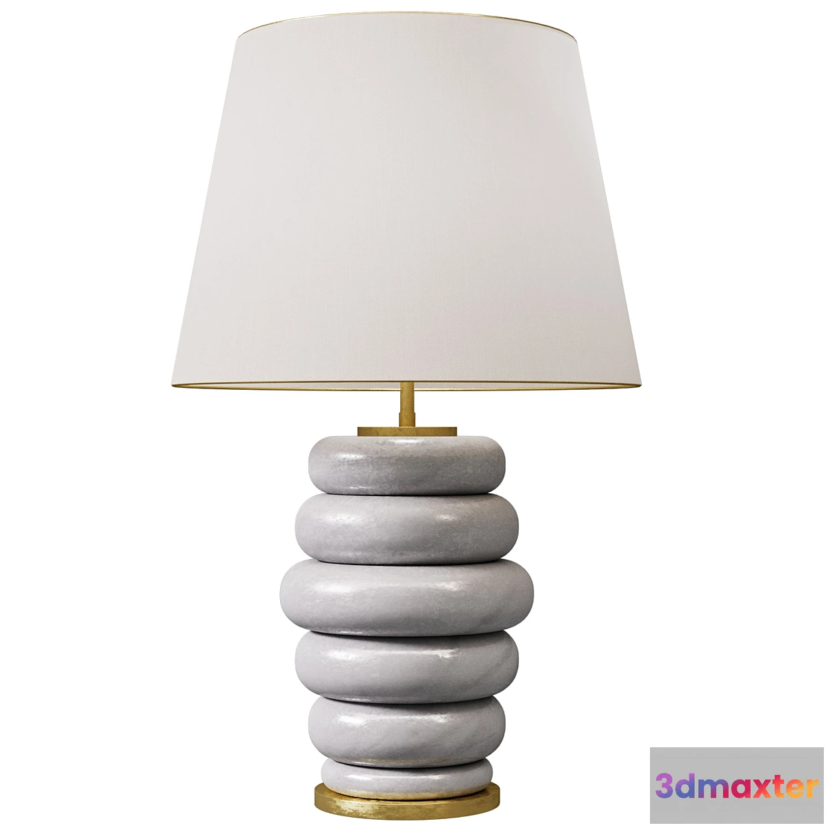 655459 - PHOEBE STACKED TABLE LAMP - No.2