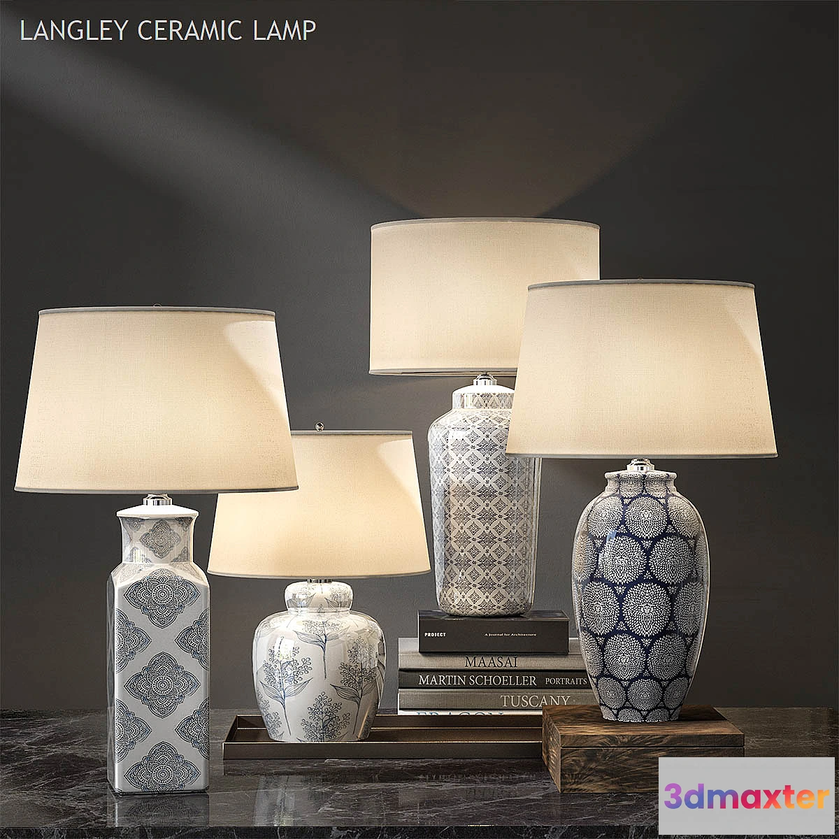 655493 - Pottery barn LANGLEY CERAMIC LAMP - No.2