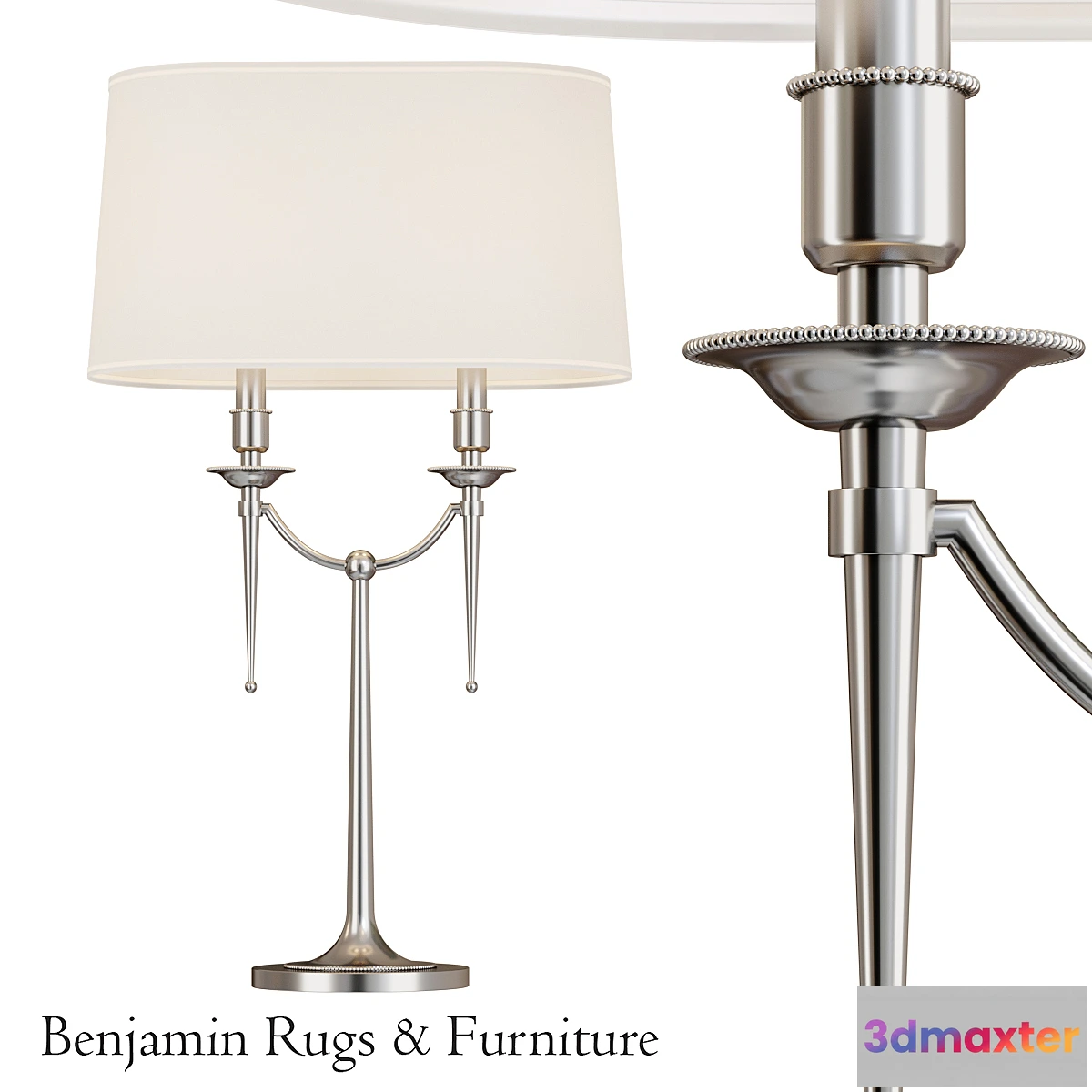 663667 - Robert Abbey Cedric Table Lamp.2