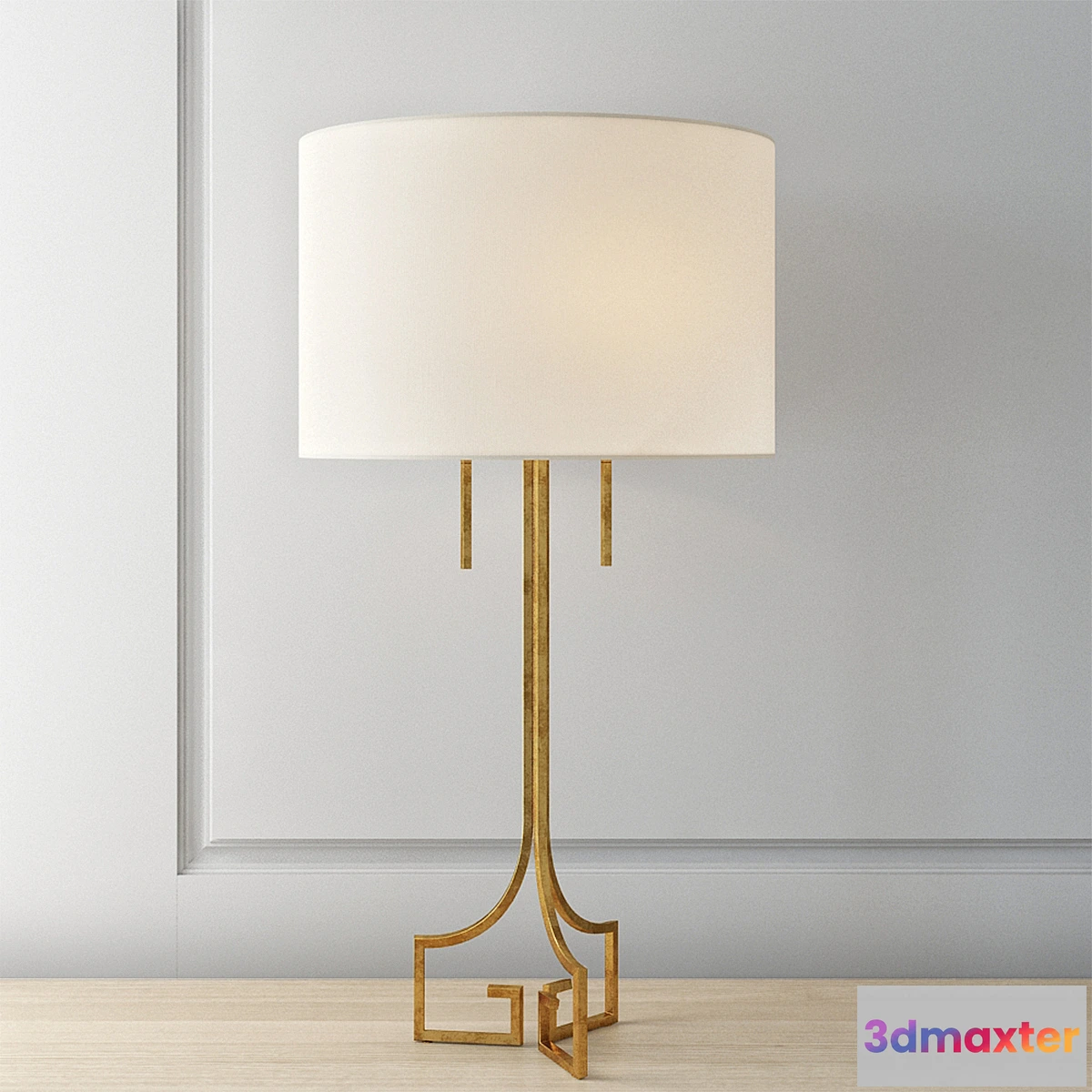 672819 - Regina-andrew design le chic golden table lamp