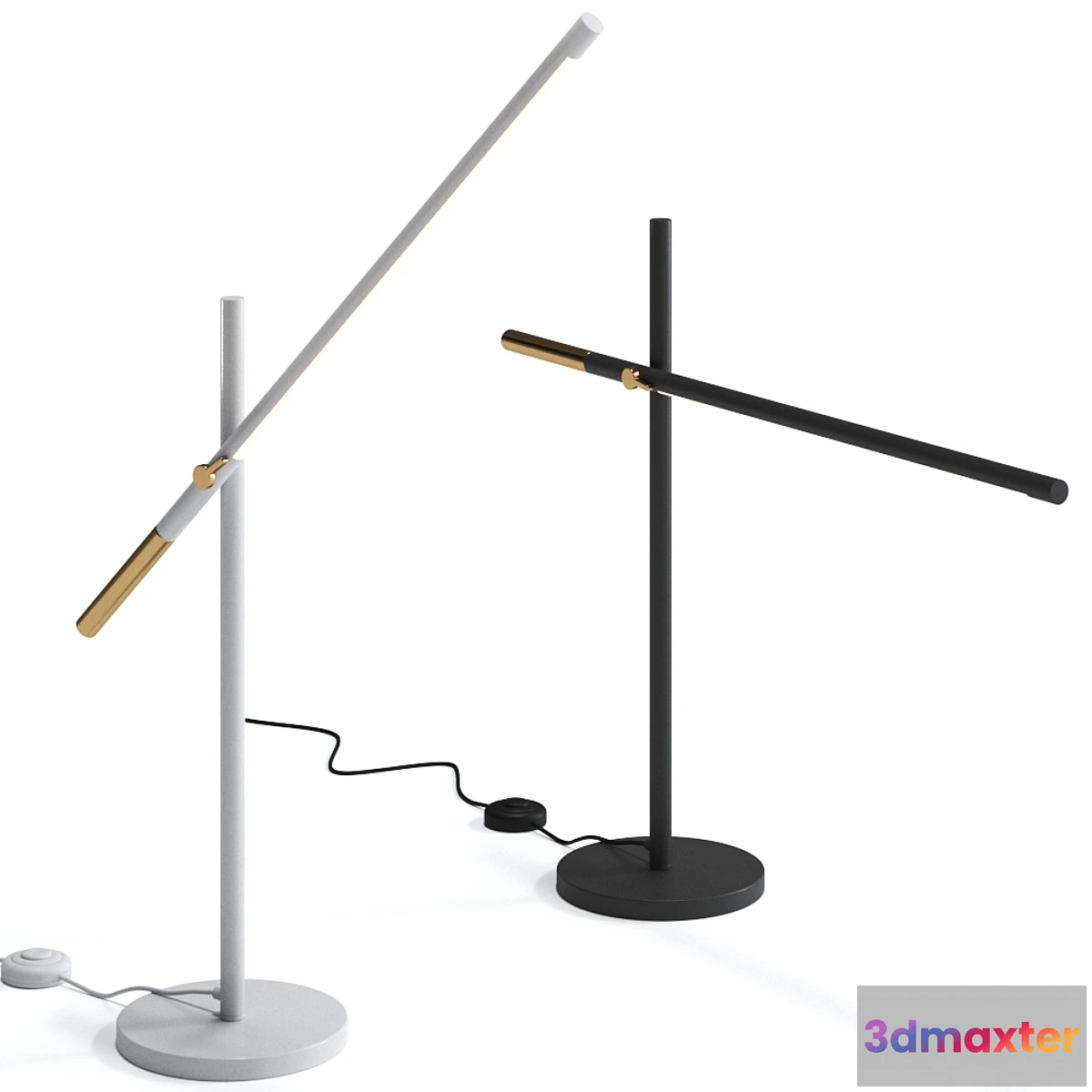 682904 - Piano Led Black Table Lamp by Valaisin Gronlund - No.2