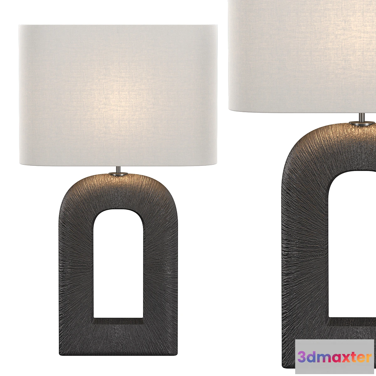 682964 - Utopia Large Combed Table Lamp