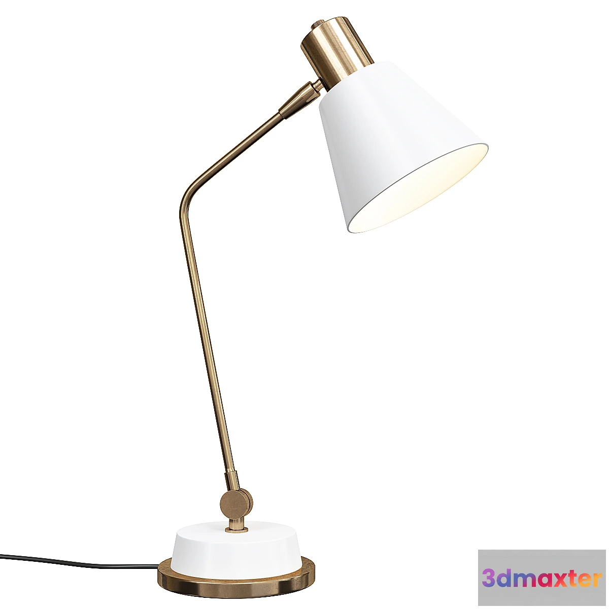 707252 - Cylinder usb task table lamp