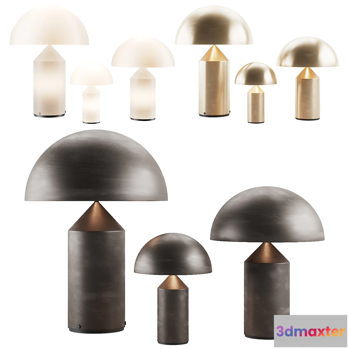 721412 - 007 Oluce ATOLLO table lamp 00 - No.3