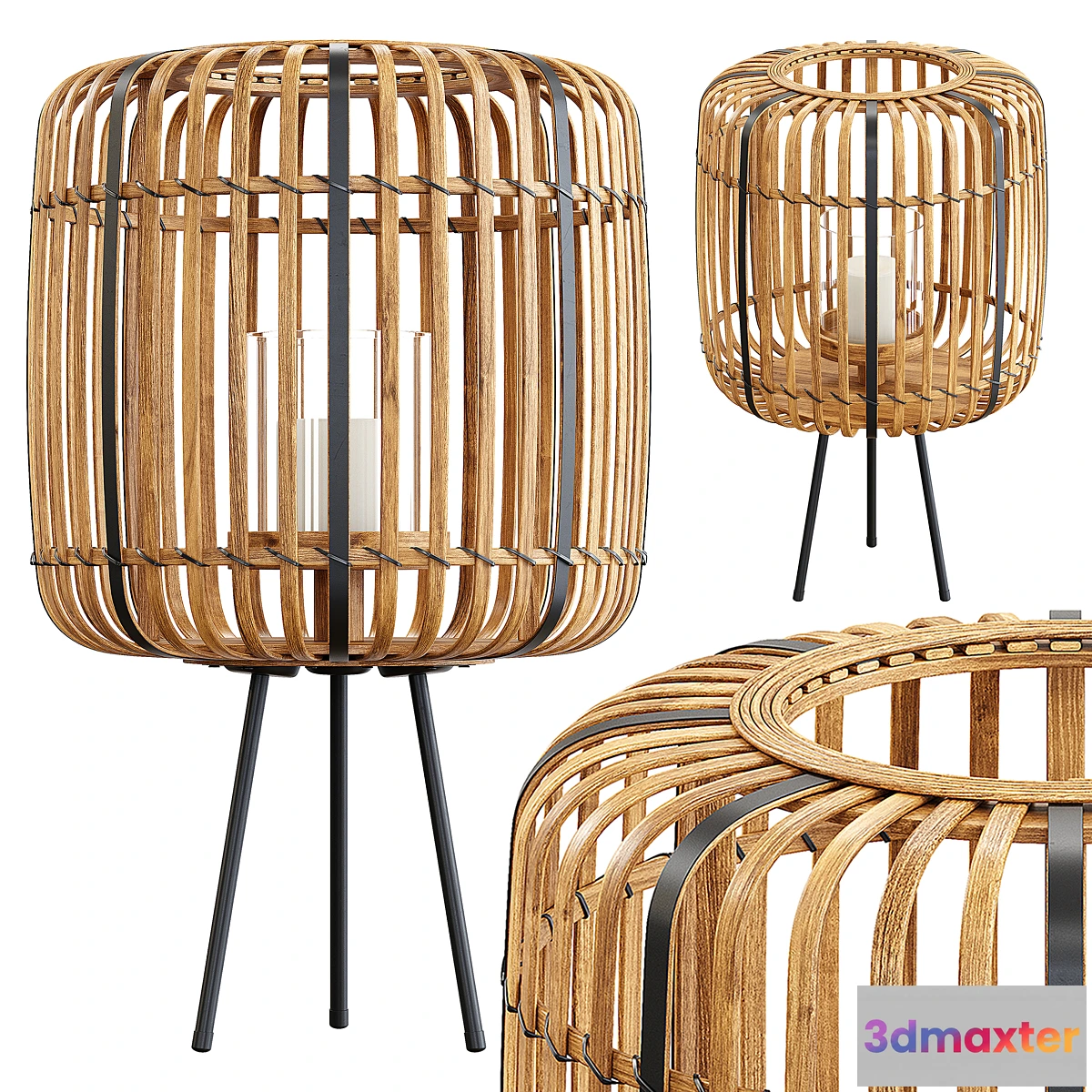 728812 - Zara Home - The bamboo decorative candle lamp - No.2