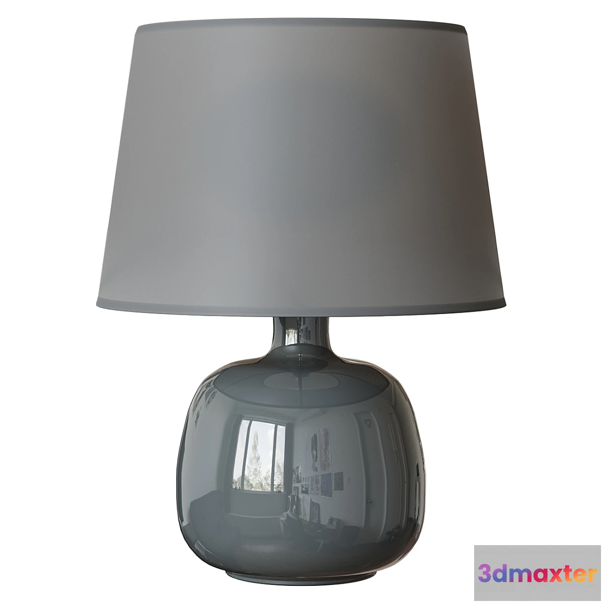 772237 - art. 10700056 TABLE LAMP GRAY TABLE LAMP