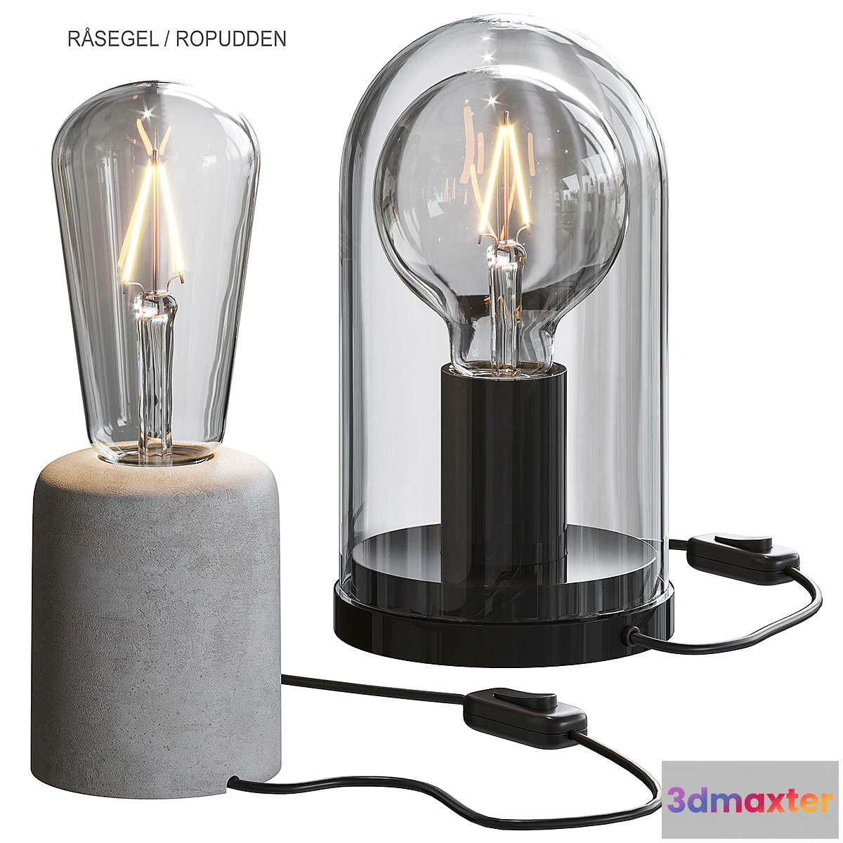 772287 - IKEA RÅSEGEL _ ROPUDDEN Table lamp - No.3