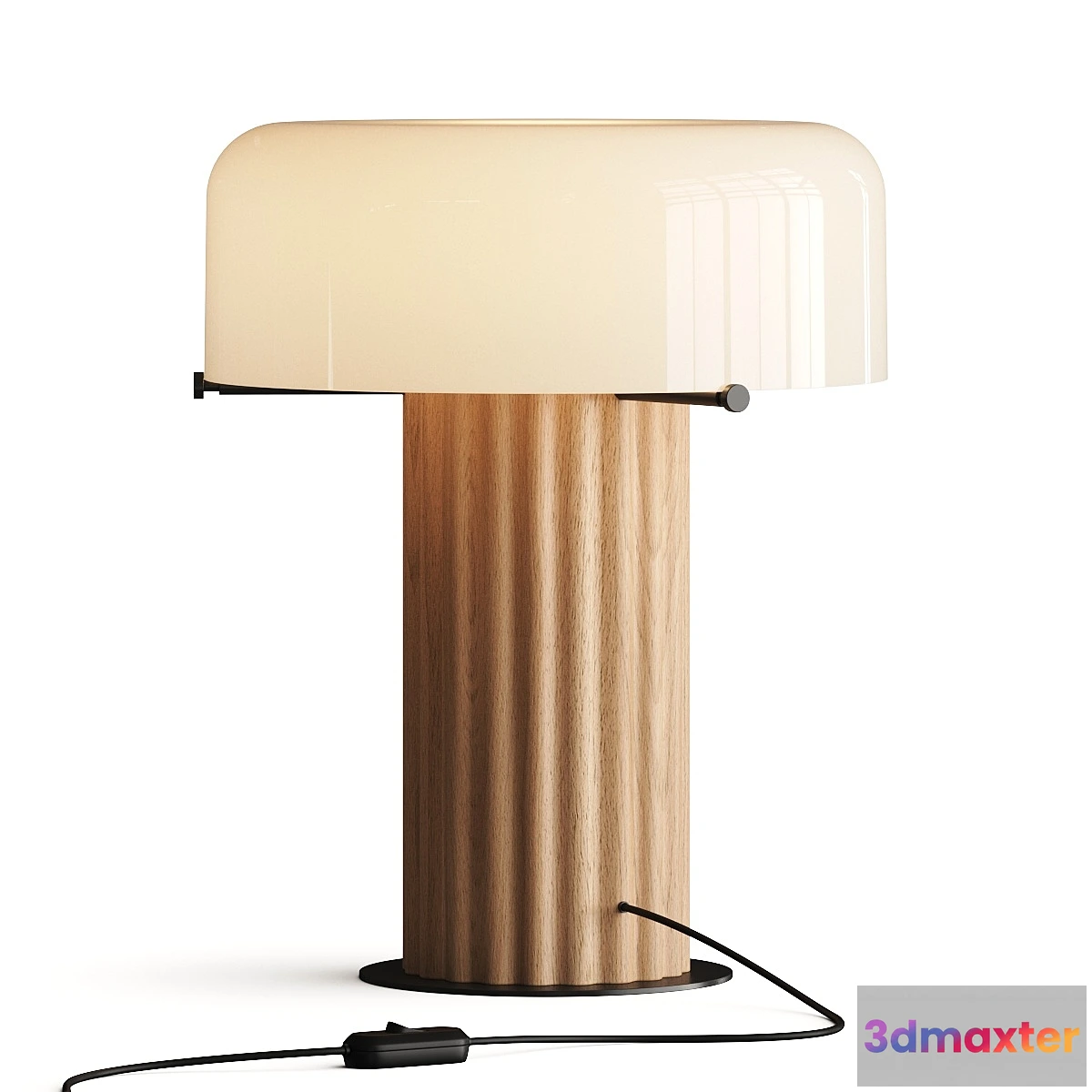 772387 - West Elm Linus Fluted Table Lamp - No.3