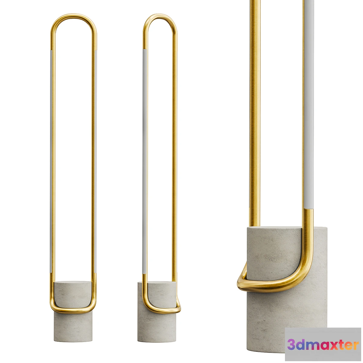 772407 - Beau Brass LED Floor Lamp - No.2