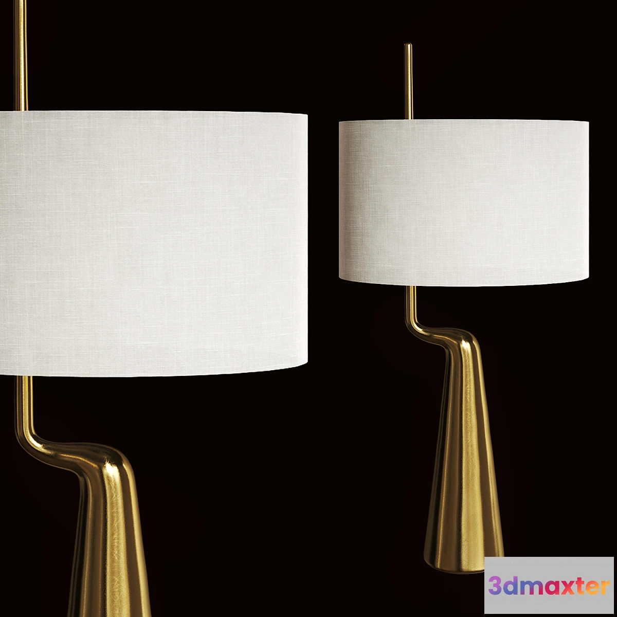 786298 - Heronn Table Lamp by Charles Tassin - No.2