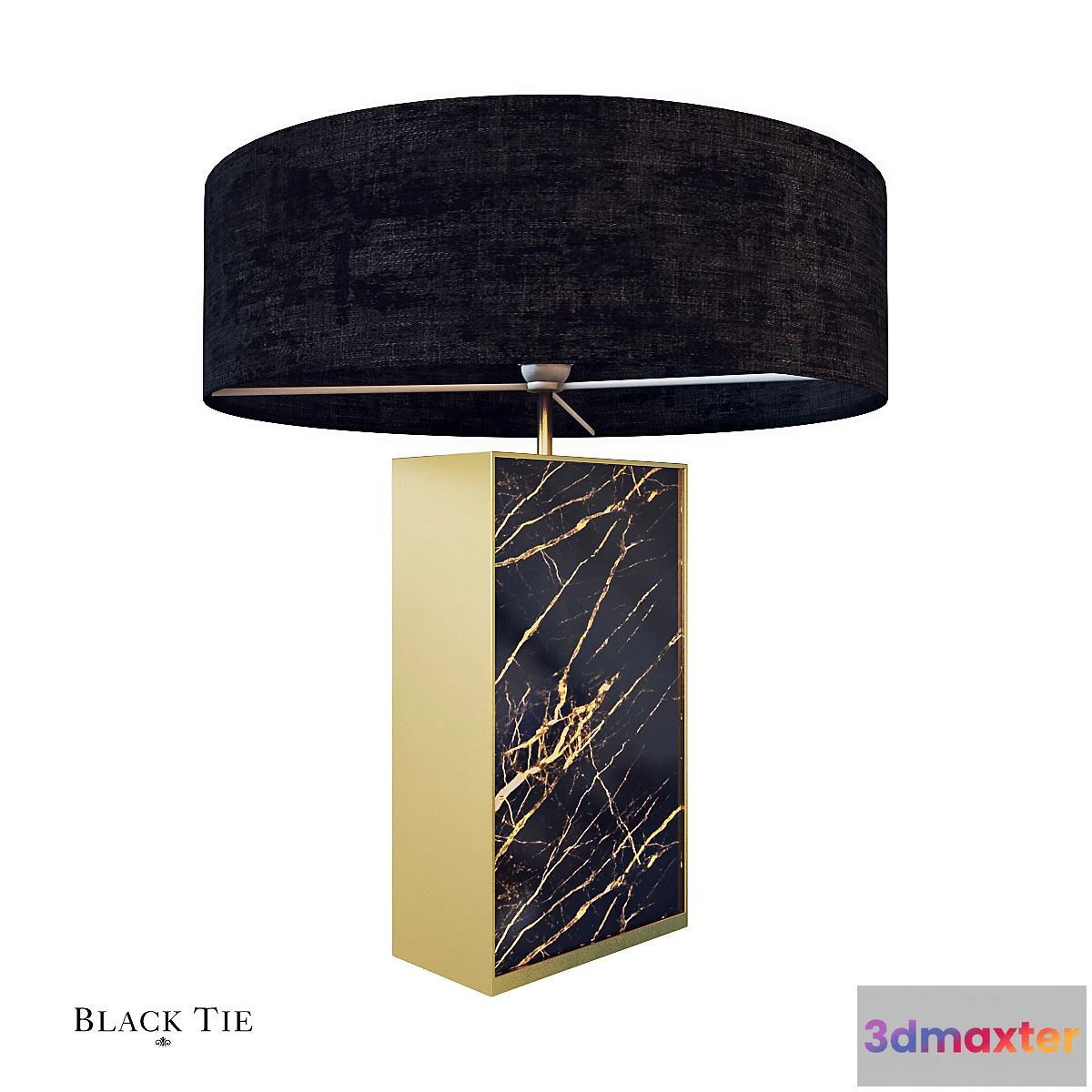 786304 - OM Black Tie Thelma Couture Lamp