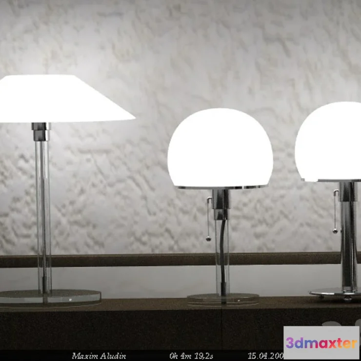 801970 - Table lamps confidante sofa (Italy)
