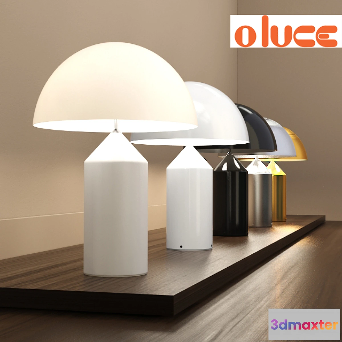 802070 - OLUCE Atollo table lamp - No.3