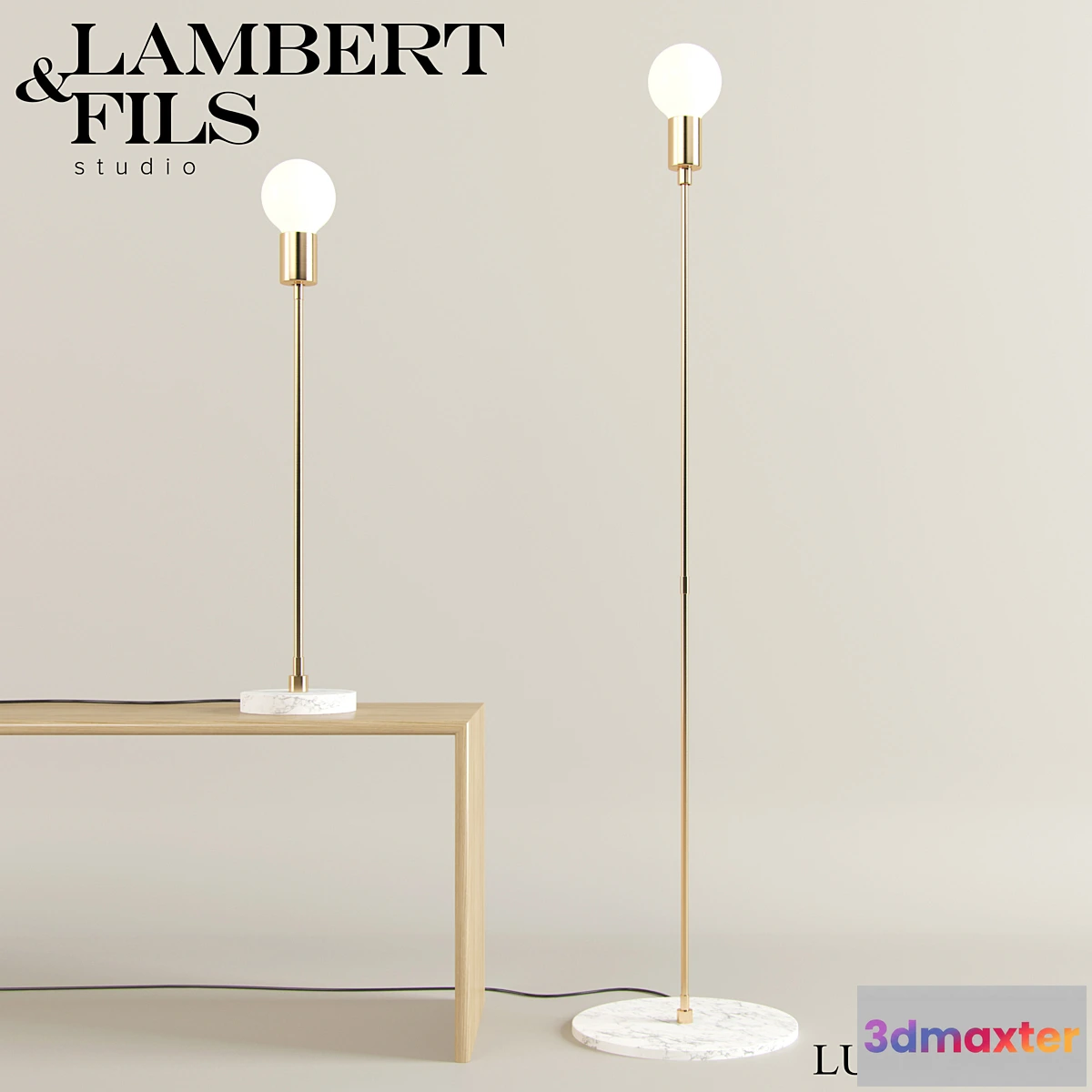 802076 - Lambert & Fils Luna Lamps