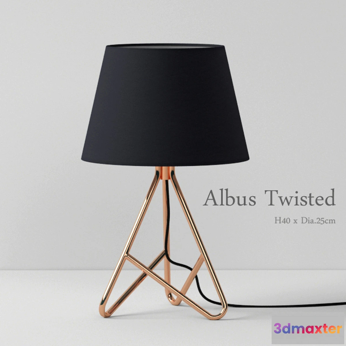 802112 - Albus Twisted Table Lamp