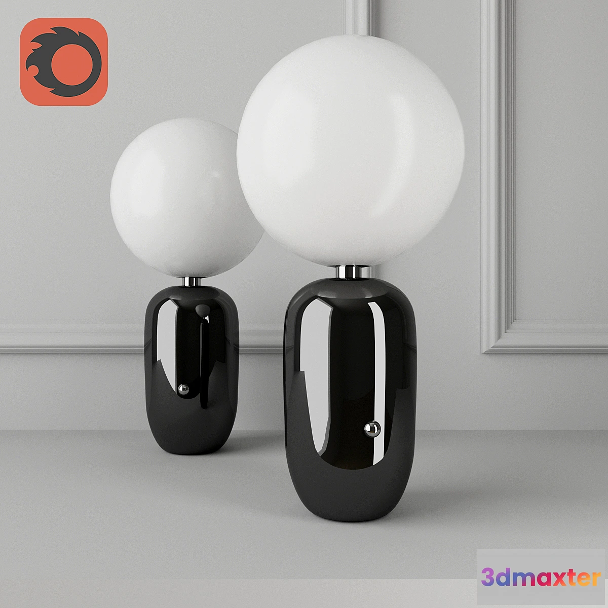 817162 - Hayon Studio Parachilna Aballs Black - No.2