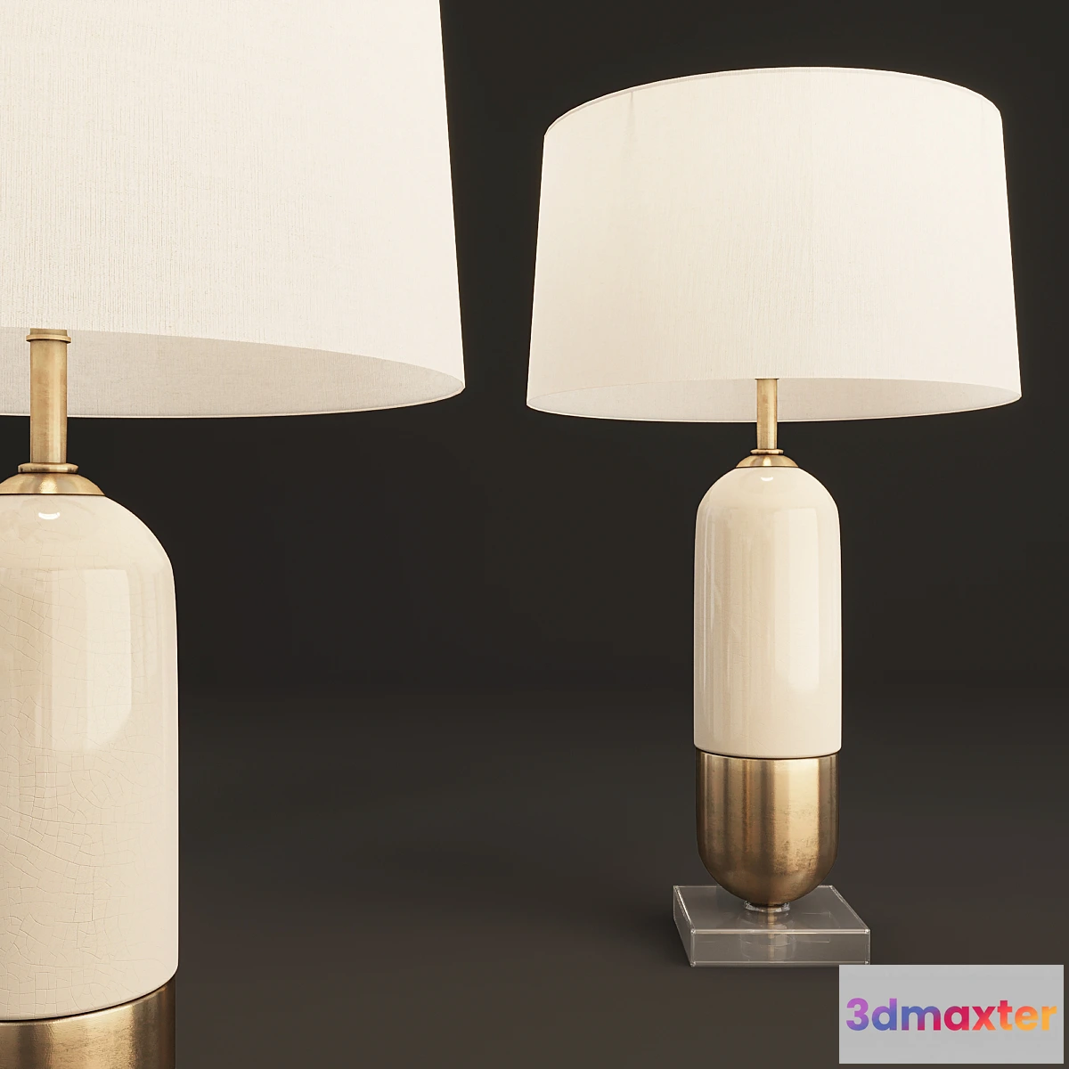 848561 - Arteriors Tavi Lamp - No.3