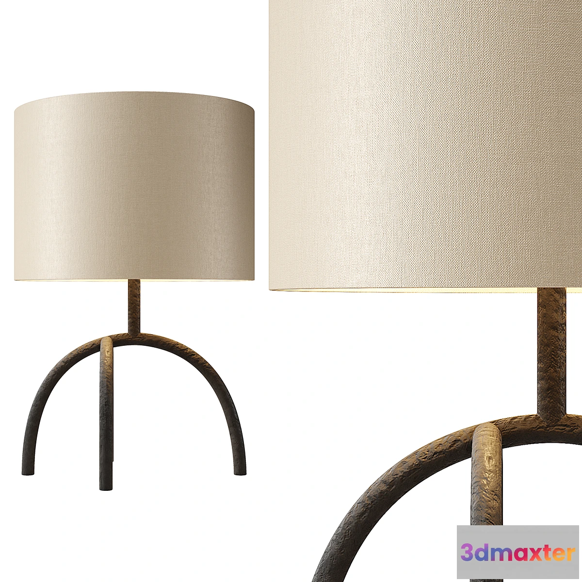 848637 - Zara Home - The lamp with velvet shade - No.3